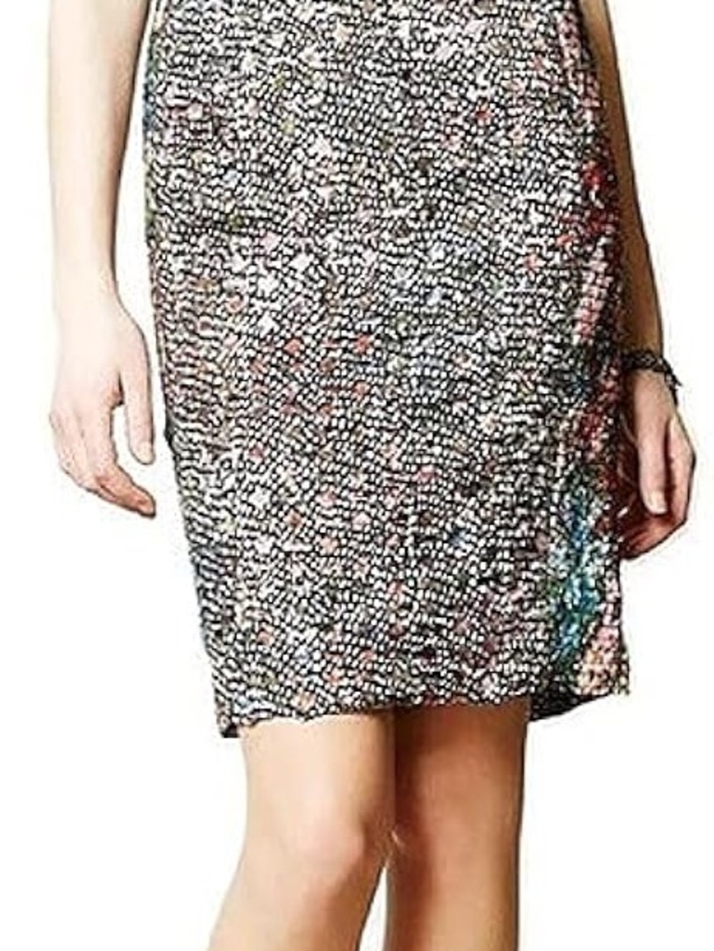 Anthropologie Lace Study Dress Byron Lars Sz 4 Multicolor - Picture 13 of 15